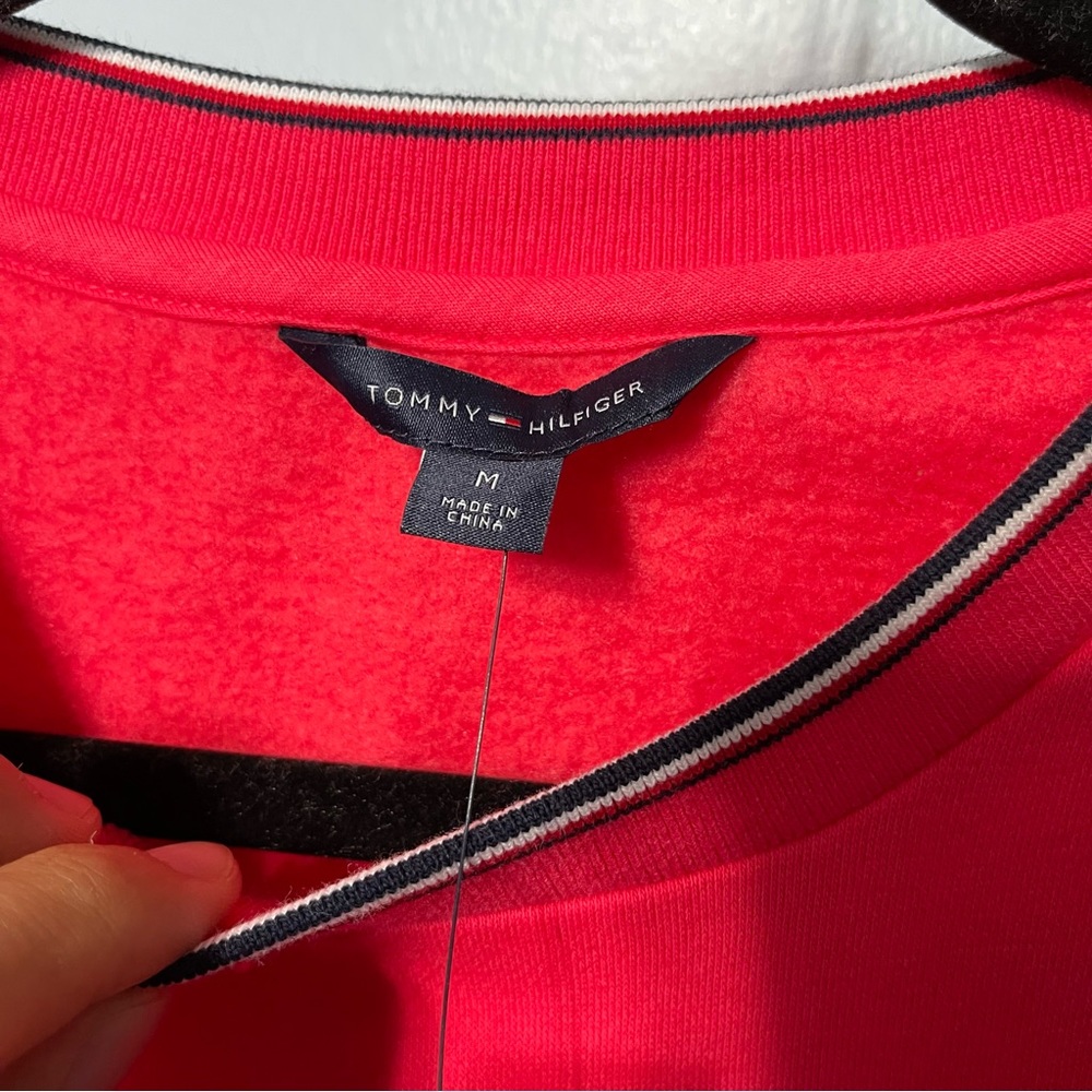 Size XXS&L -Tommy Hilfiger. Women’s Sweatshirt Pullover red Tops - Picture 5 of 9
